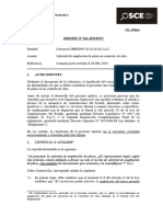 Opinion N°041-2015-Dtn Solicitud de Ampliacion de Plazo en Contratos de Obra