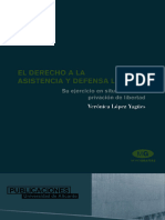 Derecho A La Defensa y La Asistencia Letrada (López Yagües)