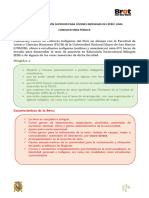 Convocatoria de Becas para Jóvenes Indígenas en Lima