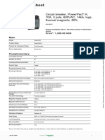 Schneider Electric PowerPacT HFrame Molded Case Circuit Breakers HDL36070