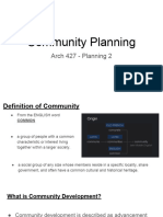 Community Planning