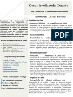 Azul y Azul Oscuro Bienes de Consumo Currículum de Representante de Ventas