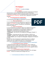 Management Stratégique Partie 1