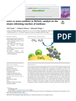 Effect of Metal Addition To Ni CeO2 Catalyst On - 2024 - International Journal