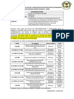 Día Del Logro Institución Educativa Comandante PNP Horacio Patiño Cruzatti