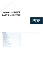 Pearls of MRCP Part 2 Pastest