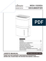 Medium 25L Dehumidifier - WDH-1920EA