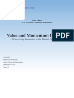 Value and Momentum Investing e Final