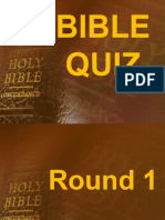 Bible Quiz 15 Items