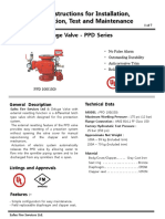 Deluge Valve Installation Manual