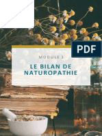 Module 3 - Le Bilan de Naturopathie - New 2