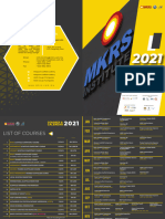 MKRS Training Calendar 2021