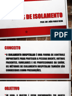 Tipos de Isolamento