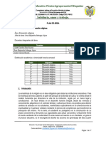 Formato Plan de Área RELIGIÓN 2024