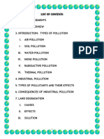 Project On Pollution