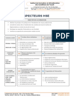 Programme Inspecteurs HSE