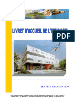 Livret Accueil Etudiant Reanimation