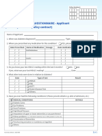 Diabetes+mellitus+questionnaire Applicant