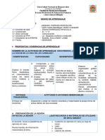 Sesion de Aprendizaje 08 de Setiembre Del 2020 Rodolfo