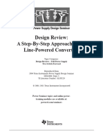 A Step-By-Step Approach To AC - Line-Powered Converters