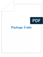 Index-Package Units