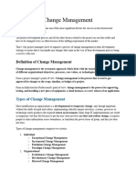 Change Management PDF