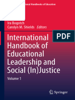 International Handbook of Educational Leadership and Social (In) Justice