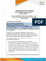 Paso 1 - Conociendo Aspectos Generales de La Psicología Organizacional