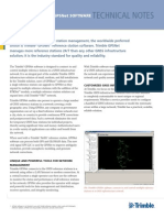 Technical Notes: Trimble Gpsnet Software