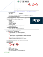 Oxarol C80 MSDS