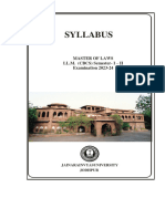 Syllabus LLM