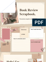 Book Review Scrapbook SlidesMania