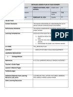 SHS - Lesson Plan Agri