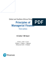 Principles of Managerial Finance Chapters 1