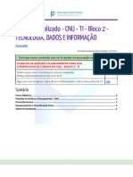 Edital Verticalizado CNU Bloco 2 TI - Pratique Concursos