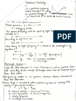 Quantum Chemistry Notes