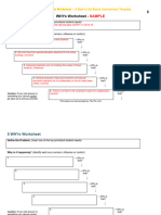 5 WHYs Root Cause Analysis Template