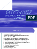 Piping Standard and Specification For Piping Material Presentation