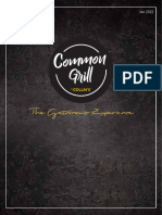 Common Grill Menu