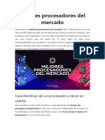 Mejores Procesadores Del Mercado