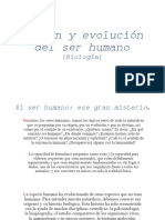 Origen y Evolución Del Ser Humano - Felix Sanchez Meredith Yazmin