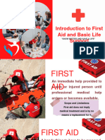 Introduction To First Aid and Basic Life Support Prof.M.villanueva