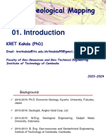 1 Basic Geological Mapping Introduction