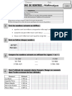 Eval Diag Maths CM2-1