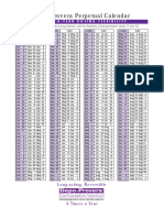 Depo-Provera Perpetualcalendar: 4-Times-A-Year Dosing Flexibility