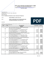 2023-July-New Gold Bond - Project Mam Formal Quotation