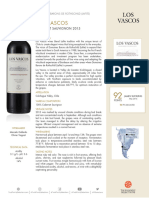 Los Vascos Cab Sauv 2015 Tech Sheet TFS