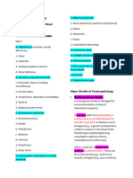 Classifications of Mental