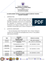 Accomplishment Report - Inset2024