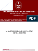 La Nube Como El Habilitador de La Ciencia de Datos